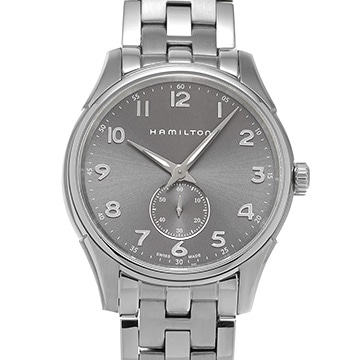 ハミルトン ジャズマスター シンライン スモールセコンド H38411183 グレー メンズ 時計 【中古】【wristwatch】