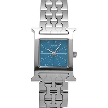 エルメス Hウォッチ HH1.210 ブルー レディース 時計 【中古】【wristwatch】