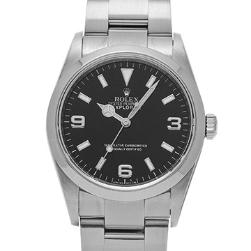 ロレックス エクスプローラー 114270 ブラック メンズ 時計 【中古】【wristwatch】
