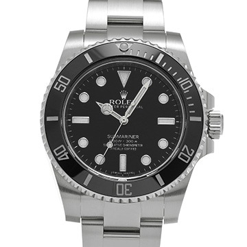 ロレックス サブマリーナ 114060 ブラック メンズ 時計 【中古】【wristwatch】