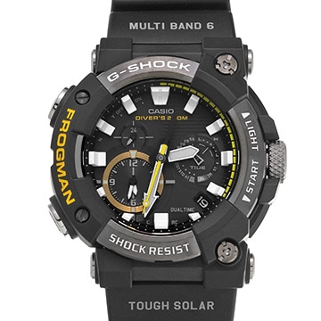 カシオ G-SHOCK フロッグマン GWF-A1000-1AJF ブラック メンズ 時計 【中古】【wristwatch】