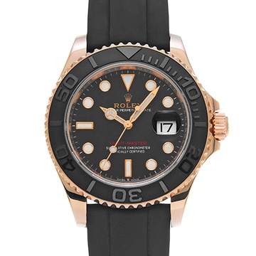 ロレックス ヨットマスター 40 126655 ブラック メンズ 時計 【中古】【wristwatch】