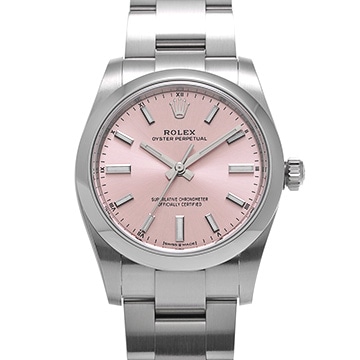 ロレックス オイスターパーペチュアル 34 124200 ピンク ユニセックス 時計 【新品】【wristwatch】