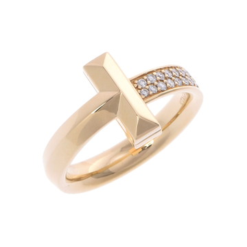 ティファニー Tワン リング ゴールド K18イエローゴールド YG レディース ジュエリー 【中古】【jewelry】