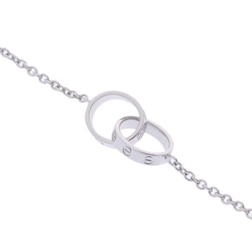 カルティエ ベビーラブ ブレスレット シルバー K18ホワイトゴールド WG レディース ジュエリー 【中古】【jewelry】