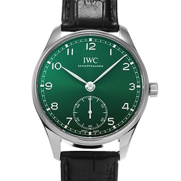 IWC ポルトギーゼ オートマティック 40 IW358310 グリーン メンズ 時計 【中古】【wristwatch】