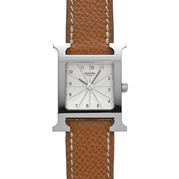 エルメス Hウォッチ HH1.210 アイボリー レディース 時計 【中古】【wristwatch】