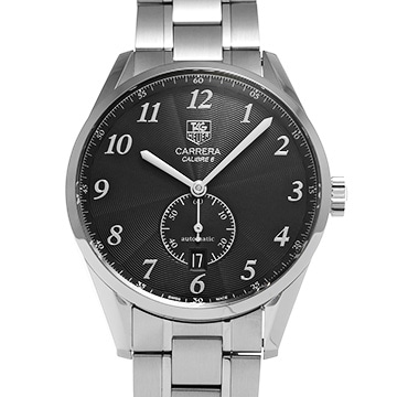 タグ ホイヤー カレラ ヘリテージ キャリバー6 WAS2110.BA0732 ブラック メンズ 時計 【中古】【wristwatch】