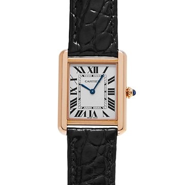 カルティエ タンク ソロ SM W5200024 シルバー レディース 時計 【中古】【wristwatch】