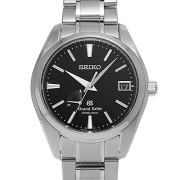 グランドセイコー スプリングドライブ  SBGA003 ブラック メンズ 時計 【中古】【wristwatch】