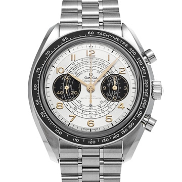 オメガ スピードマスター クロノスコープ パリ 2024 522.30.43.51.02.001 シルバー メンズ 時計 【中古】【wristwatch】