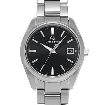 グランドセイコー ヘリテージコレクション クォーツ SBGP011 ブラック メンズ 時計 【中古】【wristwatch】