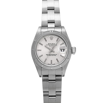 ロレックス オイスターパーペチュアル デイト 79190 シルバー レディース 時計 【中古】【wristwatch】