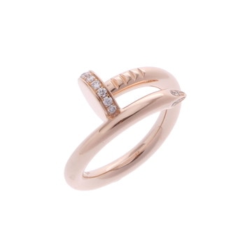 カルティエ ジュストアンクルリング #49 ゴールド CRB4094849 K18ピンクゴールド PG レディース ジュエリー 【中古】【jewelry】