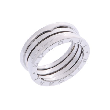 ブルガリ B.ZERO1リング #60 シルバー K18ホワイトゴールド WG レディース ジュエリー 【中古】【jewelry】