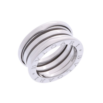 ブルガリ B.ZERO1リング #50 シルバー K18ホワイトゴールド WG レディース ジュエリー 【中古】【jewelry】
