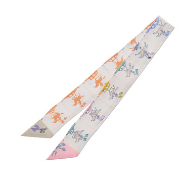 エルメス ツイリー HERMES PARADE マルチカラー 064150S シルク100％ レディース 【未使用】【other】