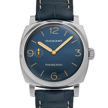 パネライ ラジオミール 1940 3デイズ アッチャイオ PAM00690 ブルー メンズ 時計 【中古】【wristwatch】