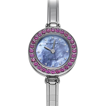 ブルガリ ビーゼロワン BZ22S パープルシェル レディース 時計 【中古】【wristwatch】