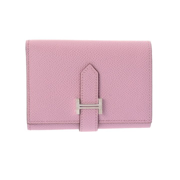 エルメス ベアン コンビネ モーヴシルベストル ヴォーエプソン レディース 財布 【未使用】【purse】