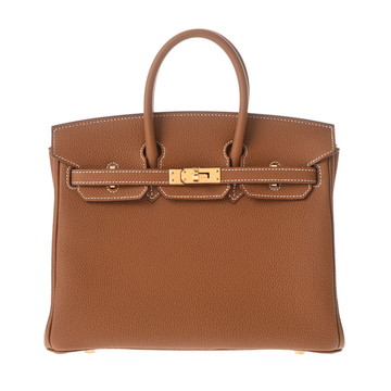 エルメス バーキン 25 ゴールド トゴ レディース バッグ 【新品】【bag】