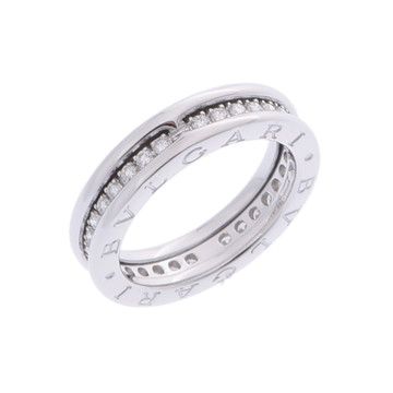 ブルガリ B.ZERO1リング XS #51 シルバー K18ホワイトゴールド WG レディース ジュエリー 【中古】【jewelry】