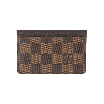 ルイ ヴィトン ダミエ ポルトカルト サーンプル ブラウン N61722 ダミエキャンバス レディース 【中古】【other】