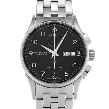 ハミルトン ジャズマスター マエストロ オート クロノ H32576135 ブラック メンズ 時計 【中古】【wristwatch】