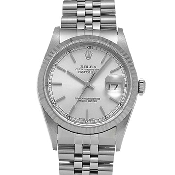 ロレックス デイトジャスト 16234 シルバー メンズ 時計 【中古】【wristwatch】