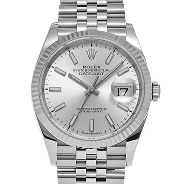 ロレックス デイトジャスト 36 126234 シルバー メンズ 時計 【新品】【wristwatch】