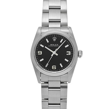 ロレックス オイスターパーペチュアル 67480 ブラック ユニセックス 時計 【中古】【wristwatch】