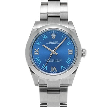 ロレックス オイスターパーペチュアル 31 177200 アズーロブルー ユニセックス 時計 【中古】【wristwatch】