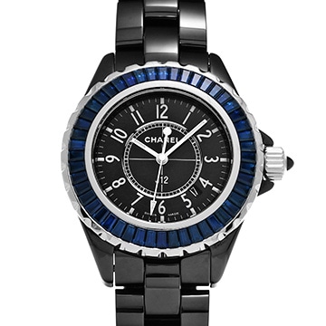 シャネル J12 34MM H1692 ブラック レディース 時計 【中古】【wristwatch】
