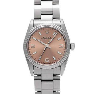 ロレックス オイスターパーペチュアル 67514 ピンク ユニセックス 時計 【中古】【wristwatch】