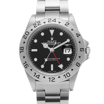 ロレックス エクスプローラーII 16570 ブラック メンズ 時計 【中古】【wristwatch】