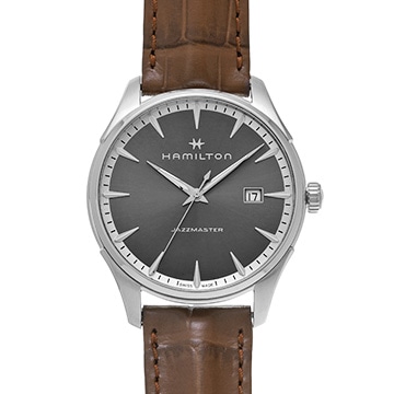 ハミルトン ジャズマスター H324510 グレー メンズ 時計 【中古】【wristwatch】
