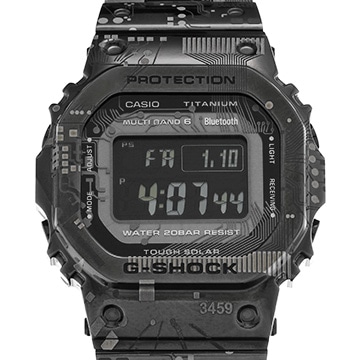 カシオ G-SHOCK フルメタル 5000シリーズ GMW-B5000TCC-1JR ブラック メンズ 時計 【中古】【wristwatch】