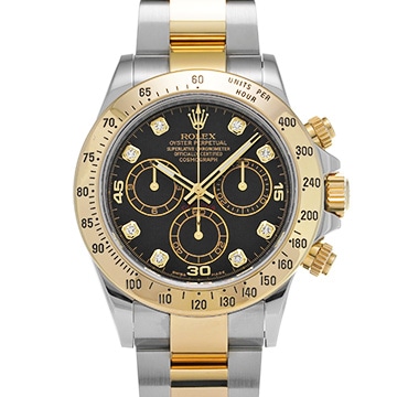 ロレックス コスモグラフ デイトナ 116523G ブラック メンズ 時計 【中古】【wristwatch】