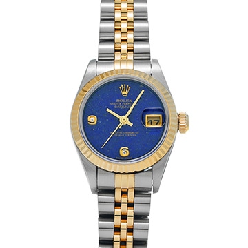 ロレックス デイトジャスト 26 79173 2BR ラピスラズリ/ダイヤモンド レディース 時計 【中古】【wristwatch】