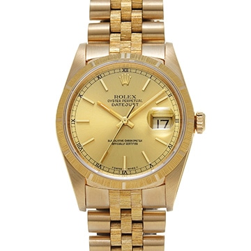 ロレックス デイトジャスト 16248 シャンパン メンズ 時計 【中古】【wristwatch】