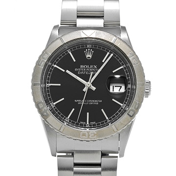 ロレックス デイトジャスト サンダーバード 16264 ブラック メンズ 時計 【中古】【wristwatch】