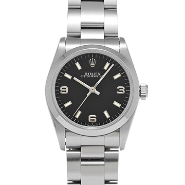 ロレックス オイスターパーペチュアル 67480 ブラック ユニセックス 時計 【中古】【wristwatch】