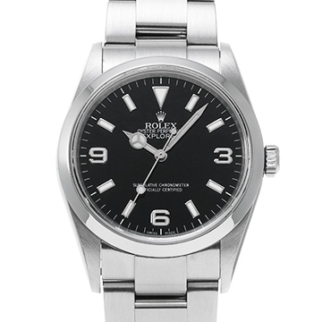 ロレックス エクスプローラー 114270 ブラック メンズ 時計 【中古】【wristwatch】