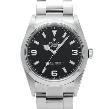 ロレックス エクスプローラー 114270 ブラック メンズ 時計 【中古】【wristwatch】