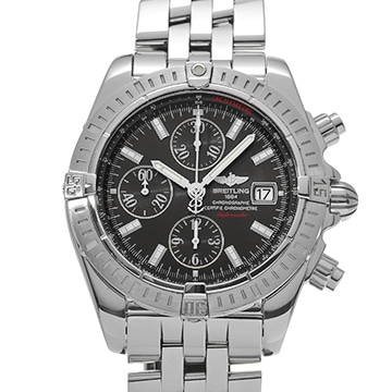 ブライトリング クロノマット エボリューション A156M12PA グレー メンズ 時計 【中古】【wristwatch】
