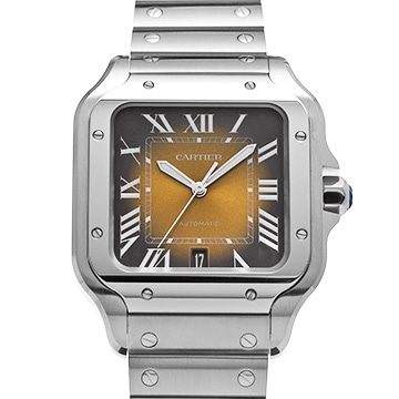 カルティエ サントス ドゥ カルティエ WSSA0064 ブラウン メンズ 時計 【中古】【wristwatch】