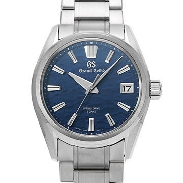 グランドセイコー エボリューション9 コレクション 諏訪湖 SLGA019 ブルー メンズ 時計 【中古】【wristwatch】