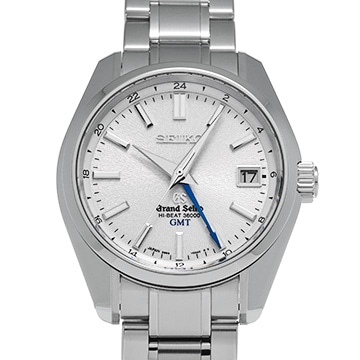 グランドセイコー メカニカル ハイビート 36000 GMT SBGJ001 シルバー メンズ 時計 【中古】【wristwatch】