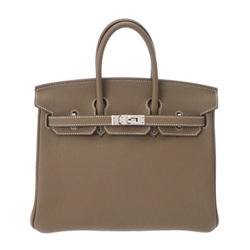 エルメス バーキン 25 エトゥープ トゴ レディース バッグ 【新品】【bag】