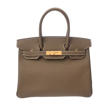 エルメス バーキン 30 エトゥープ ヴォーエプソン レディース バッグ 【中古】【bag】